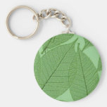 Green Leaves Keychain