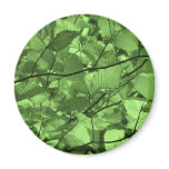 Green Leaves Magnets