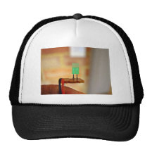 Green LED Mesh Hat