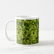 Green lettuce mugs