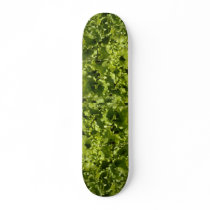 Green lettuce custom skateboard