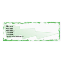 Green Lightning Business Card Templates