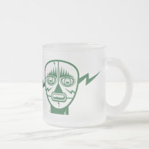 GREEN LIGHTNING MASK MUG