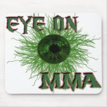 Green Lightning Mousepads