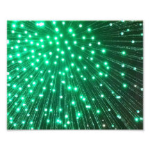 Green Lights Art Photo