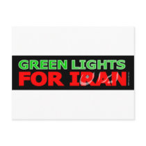 Green Lights for Iran Post Cards