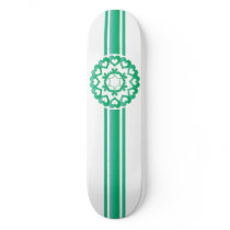 Green Linked by Love Skateboard