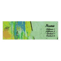 Green Lips - Skinny business cards