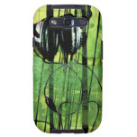 Green Listening fog Samsung Galaxy S3 Cover