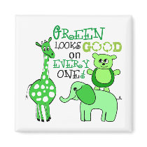 Green Living Magnet