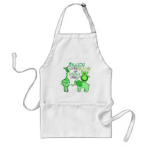 Green Living Message Gear Aprons