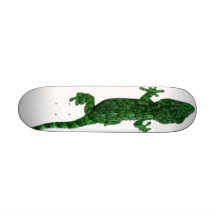 Green Lizard Custom Skate Board