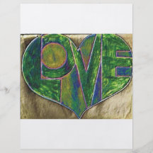 Green Love Flyer