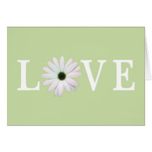 Green Love notecards