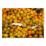 Green Lusciously Sweet Grapes Cards
