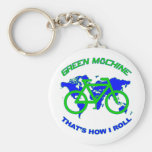 Green Machine Key Chains