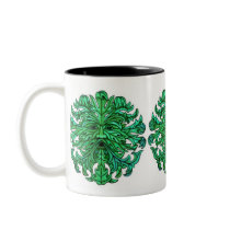 Green Man Gaze Mug