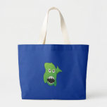 Green Mean Shark Tote Bags