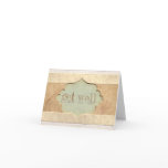 Green Medallion Get Well Soon Card