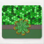 Green Mosaic Mouse Pad