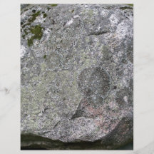 Green Moss Growing Over Rock Personalized Flyer