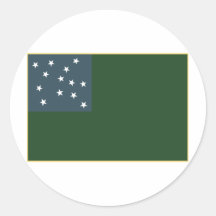 Green Mountain Boys and the Vermont Republic Flag Stickers
