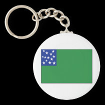 Green Mountain Boys Flag keychains