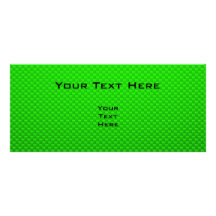 Green Movie Camera Rack Card Template