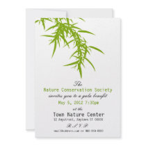 Green Nature Benefit Invitation