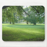 Green nature mouse pads