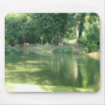 Green nature mouse pad