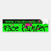 Green Neon Bumper Stickers
