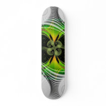 Green Nirvana Skateboard Deck