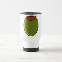 Green olive coffee mugs