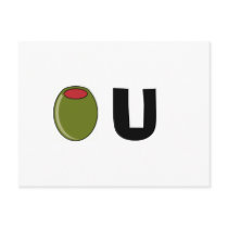 Green Olive Post Card