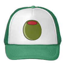 Green olive trucker hats