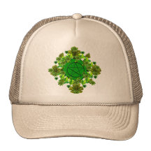 Green Pagan Hats