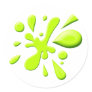 Green Paint Splodge