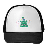 Green Party Bear Trucker Hats