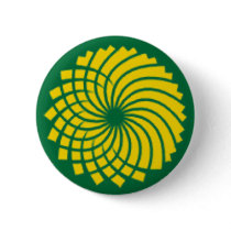 GREEN PARTY BUTTONS