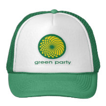 GREEN PARTY TRUCKER HAT