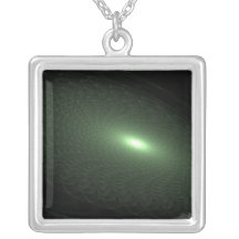 Green Pattern Necklace