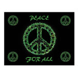 green peace for all postcard