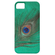 Green Peacock Feather iPhone 5 Case