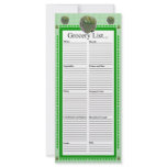Green Pepper Design Grocery List rack cards