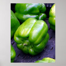 Green Peppers Posters