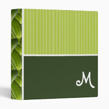 Green Pickles; Pickle Pattern Vinyl Binder