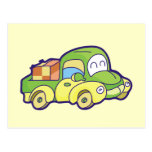 Green Pickup Truck Tshirts and Gifts Post Card