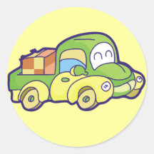 Green Pickup Truck Tshirts and Gifts Stickers