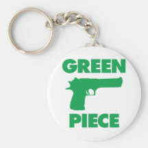 Green Piece Key Chains